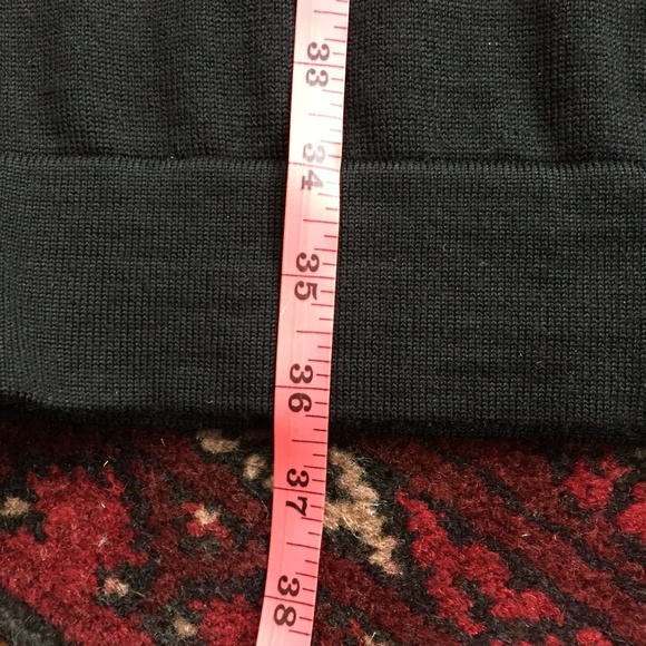 COS 100% Wool Black Sweater Dress S - Picture 3 of 7